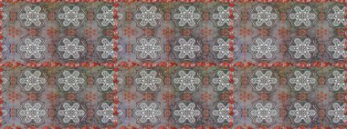 Güzel kumaş deseni. Karalama çiçeği. Zentangle soyut çiçekleri. Raster illüstrasyonu. Düz Çiçek Elementleri Tasarımı. Renkli Bahar Teması Kusursuz Arkaplan.