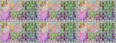 Arkaplan dokusu, duvar kâğıdı, çiçek teması tarafsız renklerde. Soyut etnik raster kusursuz desen. Kabile sanatı boho baskısı, klasik çiçek arkaplanı.