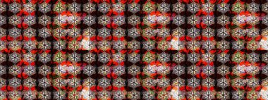 Modern stil dokusu. Çiçek desenli raster, kahverengi çizgi grafik deseni soyut raster arkaplan.