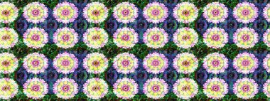 Suluboya stilinde nötr renklerde. Küçük çiçekli yay deseni çiz. Raster illüstrasyonu.