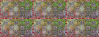 Raster illüstrasyonu. Gri ve nötr renklerde güzel çiçekli ve yapraklı pürüzsüz desen, suluboya çiçek deseni, duvar kağıdı, kart veya kumaş için fayanslı.