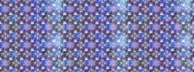 Soyut etnik raster çizim kalıbı. Kabile sanatı boho baskısı, klasik çiçek arkaplanı. Arkaplan dokusu, duvar kağıdı, mavi renkli çiçek teması.