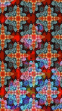 Düzenlenebilir. Düğün davetiyeleri için çiçek deseni, tebrik kartları, hatıra defteri, baskı, hediye paketi, imalat. Suluboya tarzında mavi ve kırmızı çiçekli zarif çizim deseni, tasarım elementleri.