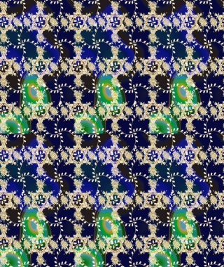 Çizim raster deseni. Çiçek arkaplan. Güzel kumaş deseni.