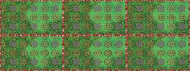 Raster stili kumaş deseni. Çiçekler suluboya desensiz.