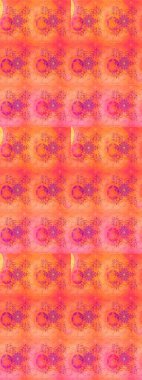 Renkli Bahar Teması eskiz kalıbı. Güzel kumaş deseni. Raster illüstrasyonu. Zentangle soyut çiçekleri. Düz Çiçek Elementleri Tasarımı. Çiçek tozu..