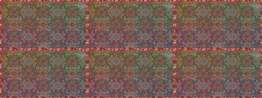 Kahverengi ve gri renkli çiçekler. Çiçekli karalama şeklinde Raster çiçek deseni. Nazik, narin çiçek arkaplanı.