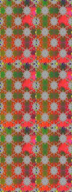 Raster Cute fabric pattern. Flat Flower Elements Design. Seamless vintage. Colour Spring Theme seamless pattern Background.