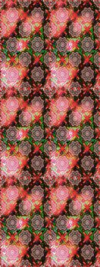 Küçük renkli çiçekler. Motley illüstrasyonu. Çiçekli yaz çiçekleri. Moda baskıları için zarif bir şablon. Kusursuz. Küçük çiçekte şirin desenler.