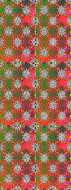 Raster Cute fabric pattern. Flat Flower Elements Design. Seamless vintage. Colour Spring Theme seamless pattern Background.
