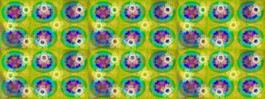 Kar taneleri arka planda. Yeşil, sarı ve mavi kar taneli Noel kartı yeşil, sarı ve mavi renklerde. Kış kartı Mutlu Noeller, yeni yıl ve mutlu bayramlar..