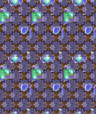 Menekşe çiçekli bahar çiçekleri. Motley illüstrasyonu. Küçük çiçekte güzel bir desen. Küçük renkli çiçekler. Moda baskıları için zarif bir şablon.