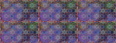 Düz Çiçek Elementleri Tasarımı. Mor ve mavi renkte çiçekler. Renkli Bahar Temalı Kusursuz Arkaplan. Raster illüstrasyonunda kusursuz çiçek deseni.