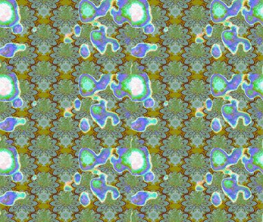 Çiçekler suluboya eskiz deseni. Raster Stili kumaş deseni.