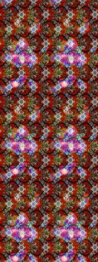 Renkli Yaz Temalı eskiz kalıbı. Düz Çiçek Elementleri Tasarımı. Çiçekli eskiz çizimi. Kahverengi, kırmızı ve nötr renkte çiçekler.