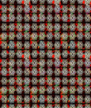 Raster illüstrasyonu. Küçük çaplı çiçeklerdeki basit şirin desenler. Tekstil veya kitap kapakları, imalat, duvar kağıtları, baskı, hediye paketi ve yapıştırma kitabı için çiçek eskiz geçmişi.