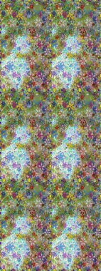 Soyut zarafet, çiçekli arkaplan deseni. Raster Güzel kumaş deseni.