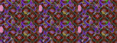 Karalama çiçekleri çizim kalıbı. Sanat ilham verici ve kırmızı stil çiçekler ve arka plan bırakır. Kahverengi ve kırmızı el çizimi desen. Raster deseni.