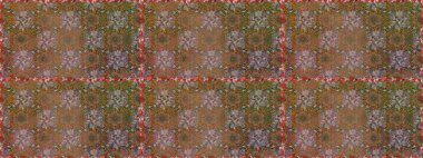 Süslü kumaş deseni. Raster deseni. Çiçekli, suluboya desenli kusursuz çiçek deseni.