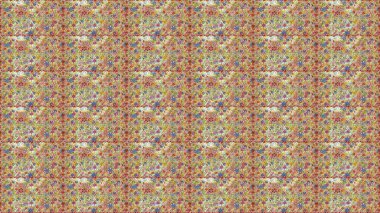 Raster illüstrasyonu. Kusursuz desen. Organik motif arka planı. Ultraviyole kumaş deseni.