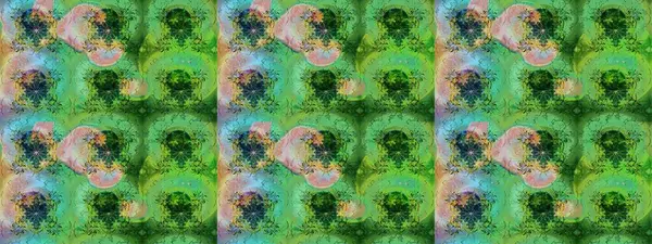 Sevimli çiçek raster deseni. Düz Çiçek Elementleri Tasarımı. Yeşil renkli çiçekler. Renk Bahar Teması eskiz şablonu.