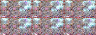Güzel kumaş deseni. Güzel, pürüzsüz bir desen. Renkli Yaz Temalı Kusursuz Arkaplan. Yazdır. Düz Çiçek Elementleri Tasarımı. Raster çiçekli arka plan.
