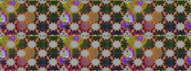 Kusursuz raster deseni. Güzel kumaş deseni. Çiçek arka planı.