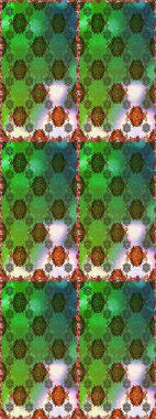 El çizimi, soyut ve süslü elementler. Klasik çiçekler. Suluboya resim taklit Raster çizimi. Yeşil ve kahverengi renkler. Yaz çiçekleri teması.