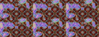 Renkli Bahar Teması eskiz kalıbı. Eskiz klasiği. Raster Şirin kumaş deseni. Düz Çiçek Elementleri Tasarımı.