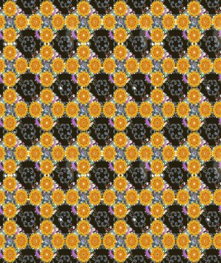 Güzel suluboya yaz çiçekleri deseni..