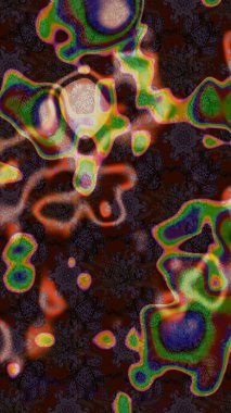 Raster suluboya çiçek deseni, narin çiçekler, çiçekler, tebrik kartı şablonu. Güzel kumaş deseni.