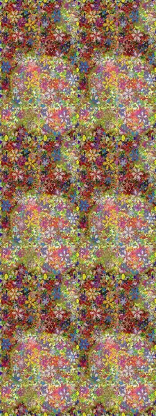 Çiçeksel elementlerle süslenmiş zarif raster dokusu. Küçük çiçekte hoş bir çiçek deseni var. Kahverengi ve nötr renklerde parlak çiçeklerle soyut ve pürüzsüz desen.