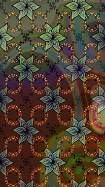 Beautiful watercolor Bouquet of summer flowers sketch pattern. Nice fabric pattern.