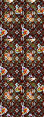 Parlak elementlerin. El çizimi Raster çizimi. Çizim çiçek deseni duvar kağıdı, web sitesi arkaplanı, paket kağıdı, davetiye, broşür, pankart veya web sitesi için kullanılabilir.