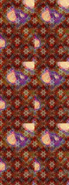 Raster illüstrasyonu. Bahar çiçekleriyle güzel bir çiçek deseni çizmişsin. Güzel kumaş deseni.