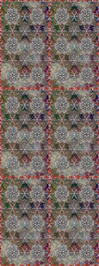 Güzel, pürüzsüz bir desen. Güzel kumaş deseni. Yazdır. Düz Çiçek Elementleri Tasarımı. Renkli Yaz Temalı Kusursuz Arkaplan. Raster çiçekli arka plan.