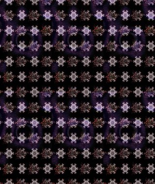 Nazik romantik baskı. Tatil havası. Siyah renkli çiçekler. Raster güzel bir çiçek deseni çizmiş. Bahar mevsimi.