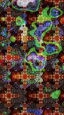 Renkli çiçekler. Doodle tarzı. Renkli çizim kalıbı. Elle çizilmiş sonbahar çiçeği deseni. Tekstil ve kapak tasarımı için mükemmel.