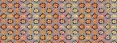 Gri ve bej renkli çiçekler. Düz Çiçek Elementleri Tasarımı. Çiçeksiz desenli arka plan, yaz çiçekleri. Renkli Bahar Teması Kusursuz Arkaplan.