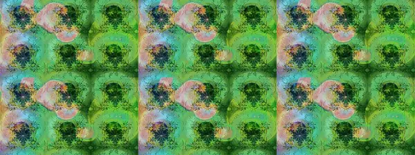 Sevimli çiçek raster deseni. Düz Çiçek Elementleri Tasarımı. Yeşil renkli çiçekler. Renk Bahar Teması eskiz şablonu.