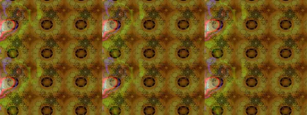 Renkli Bahar Teması eskiz kalıbı. Kahverengi renkli şirin çiçek deseni. Düz Çiçek Elementleri Tasarımı. Raster Modaya uygun kumaş deseni.