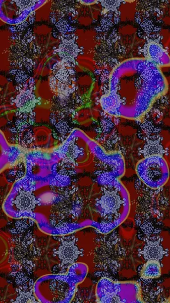 Küçük çiçekteki sevimli çiçek deseni. Renkli çiçekler.