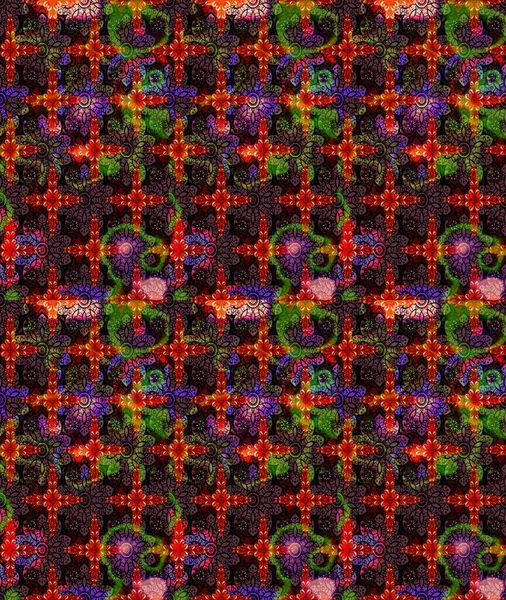 Robot resim. Moda baskıları için zarif bir şablon. Küçük renkli çiçekler. Küçük çiçekte güzel bir desen. Motley illüstrasyonu. Çiçekli yaz çiçekleri.