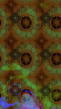 Asya tekstil tarzında. Raster illüstrasyonu. Raster illüstrasyonu. Renkli çiçekler. Çiçek desenini çiz.