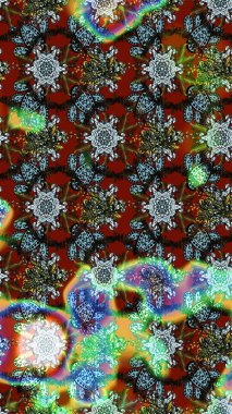 Çiçeğin suluboya çizimlerinin mükemmel deseni. Raster illüstrasyonu. Eski model. Dekorasyon ve tasarım için güzel bir desen. Suluboya çizim kalıbı. Moda yazdırma.