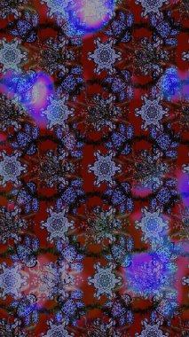 Suluboya çizim kalıbı. Çiçek izi. Suluboya tarzında mor ve kahverengi renkte çiçekler.