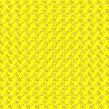 Kahverengi, yeşil ve sarı renklerde altın elementler. Duvar kâğıdı barok, İspanyol kumaşı. Kusursuz raster arka plan. Çiçek deseni. Şekil grafik deseni.