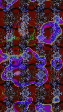 Küçük çiçekteki sevimli çiçek deseni. Renkli çiçekler.