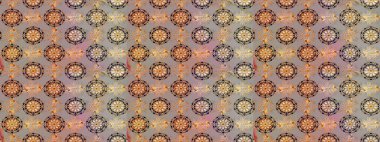 Gri ve bej renkli çiçekler. Düz Çiçek Elementleri Tasarımı. Çiçeksiz desenli arka plan, yaz çiçekleri. Renkli Bahar Teması Kusursuz Arkaplan.