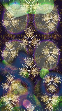 Gri renkli çiçekler. Hediye ambalaj kağıdı, tebrik kartları, posterler ve pankart tasarımı. Raster düz çiçek çizim deseni.